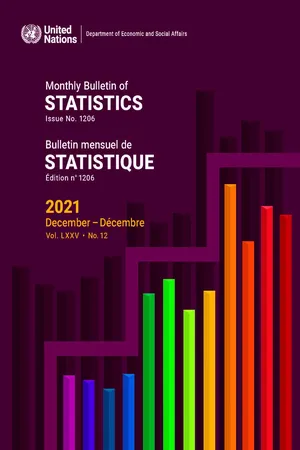Monthly Bulletin of Statistics, December 2021/Bulletin mensuel de statistiques, décembre 2021
