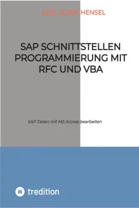 SAP Schnittstellen Programmierung mit RFC und VBA_cover