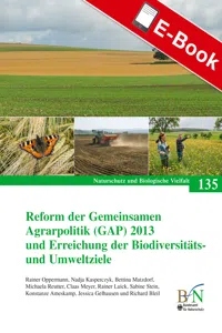 Reform der Gemeinsamen Agrarpolitik 2013 und Erreichung der Biodiversitäts- und Umweltziele_cover