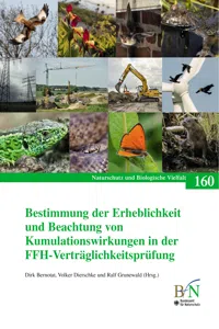 Bestimmung der Erheblichkeit und Beachtung von Kumulationswirkungen in der FFH-Verträglichkeitsprüfung_cover