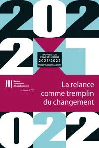 Rapport 2021-2022 de la BEI sur l'investissement - Principales conclusions_cover