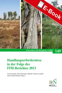 Handlungserfordernisse in der Folge des FFH-Berichtes 2013_cover