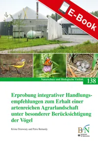 Erprobung integrativer Handlungsempfehlungen zum Erhalt einer artenreichen Agrarlandschaft unter besonderer Berücksichtigung der Vögel_cover