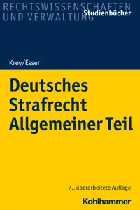 Deutsches Strafrecht Allgemeiner Teil_cover