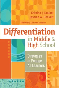 Differentiation in Middle and High School_cover