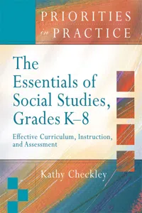 The Essentials of Social Studies, Grades K-8_cover