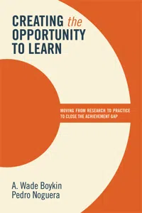 Creating the Opportunity to Learn_cover