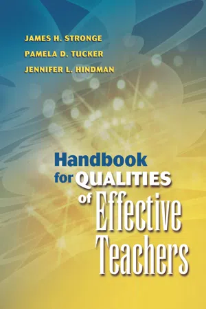 Handbook for Qualities of Effective Teachers