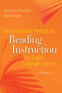 Research-Based Methods of Reading Instruction for English Language Learners, Grades K-4_cover
