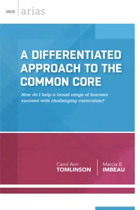 A Differentiated Approach to the Common Core_cover