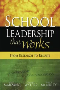 School Leadership That Works_cover