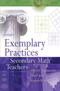 Exemplary Practices for Secondary Math Teachers_cover