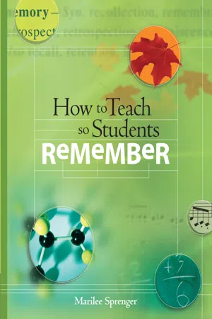 How to Teach So Students Remember