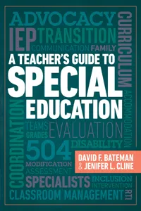 A Teacher's Guide to Special Education_cover