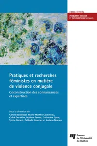 Pratiques et recherches féministes en matière de violence conjugale_cover