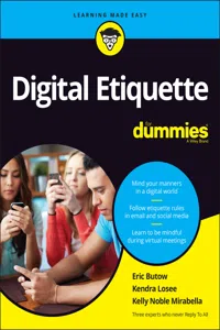 Digital Etiquette For Dummies_cover