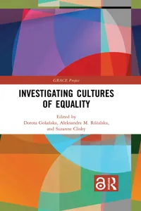 Investigating Cultures of Equality_cover