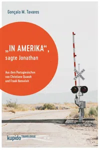 "In Amerika", sagte Jonathan_cover