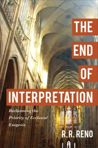 The End of Interpretation_cover