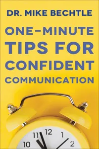 One-Minute Tips for Confident Communication_cover