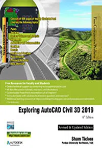 Exploring AutoCAD Civil 3D 2019, 9th Edition_cover