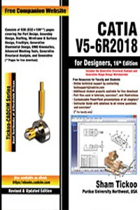 CATIA V5-6R2018 for Designers, 16th Edition_cover