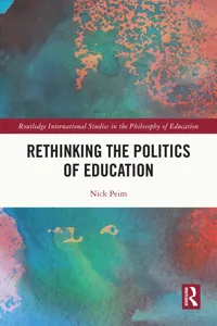 Rethinking the Politics of Education_cover