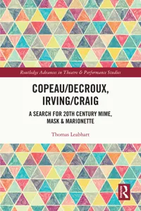 Copeau/Decroux, Irving/Craig_cover