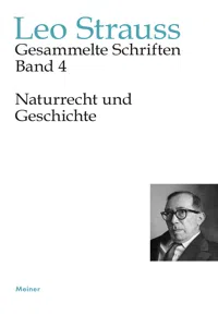 Naturrecht und Geschichte_cover