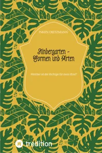 Kindergarten - Formen und Arten_cover