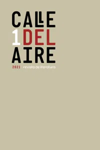 Calle del Aire. Revista de literatura. 1_cover