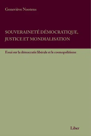 Souveraineté démocratique, justice et mondialisation