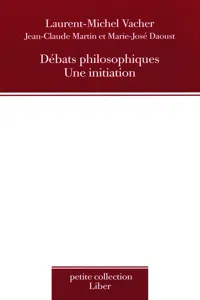 Débats philosophiques_cover