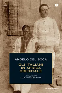 Gli italiani in Africa Orientale - 1. Dall'Unità alla marcia su Roma_cover