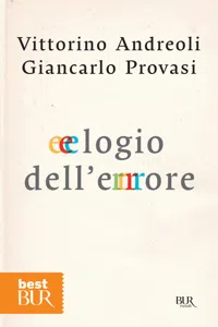 Elogio dell'errore_cover