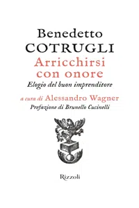 Arricchirsi con onore_cover