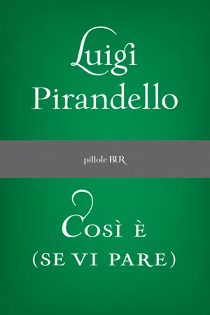 Così è (se vi pare)