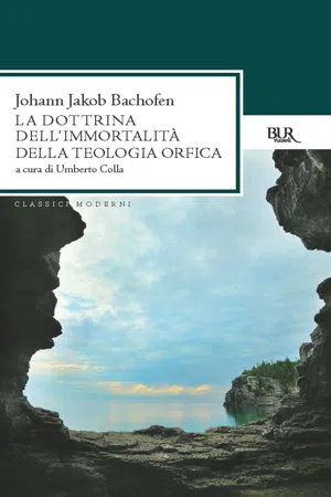 La dottrina dell'immortalità della teologia orfica