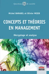 Concepts et théories en management_cover