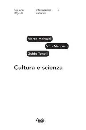 Cultura e scienza