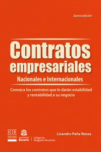 Contratos empresariales. Nacionales e internacionales._cover