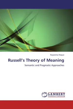 Russell's Theory of Meaning
