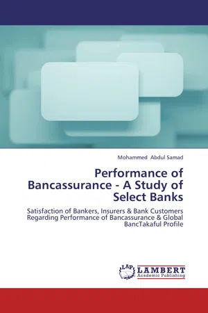 Performance of Bancassurance - A Study of Select Banks