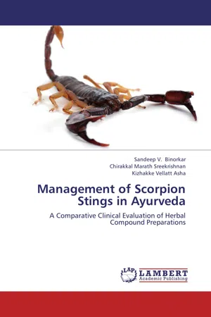 Management of Scorpion Stings in Ayurveda