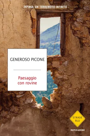 Paesaggio con rovine