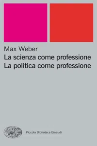 La scienza come professione. La politica come professione_cover