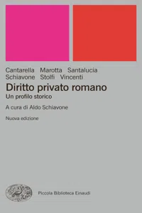 Diritto privato romano_cover