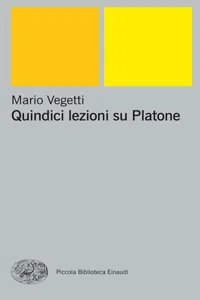 Quindici lezioni su Platone_cover