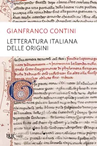 Letteratura italiana delle origini_cover