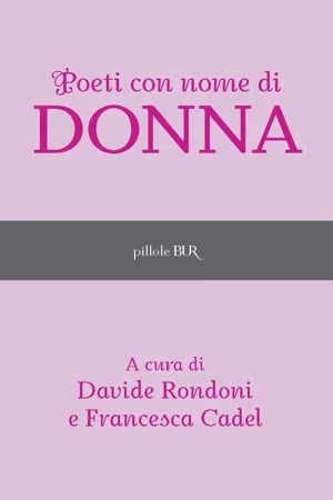 Poeti con nome di donna